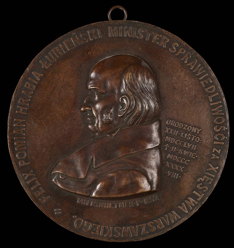 Medalion z portretem Feliksa Łubieńskiego