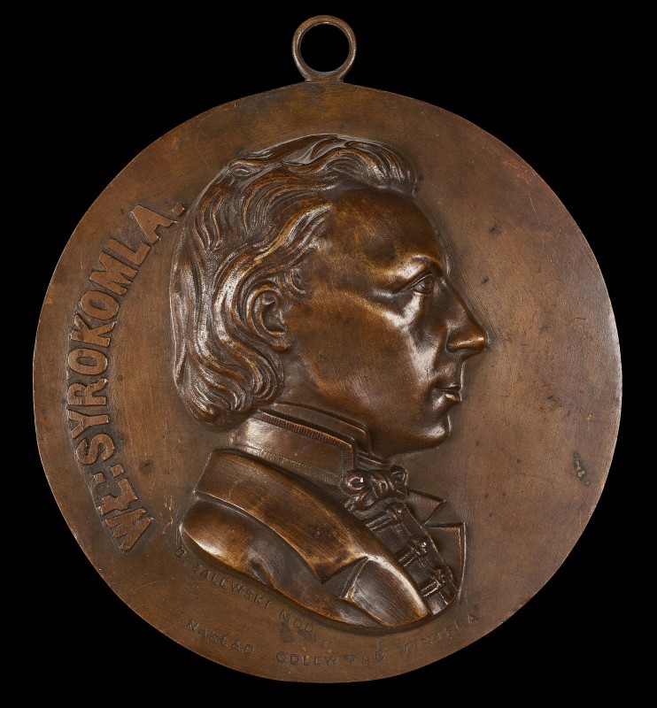 Medalion z portretem Władysław SyrokomlI