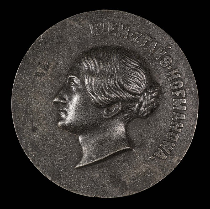 Medalion z portretem Klementyny z Tańskich Hoffmanowej
