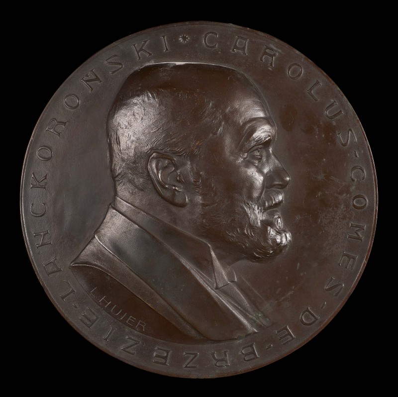 Medalion z portretem Karola Lanckorońskiego