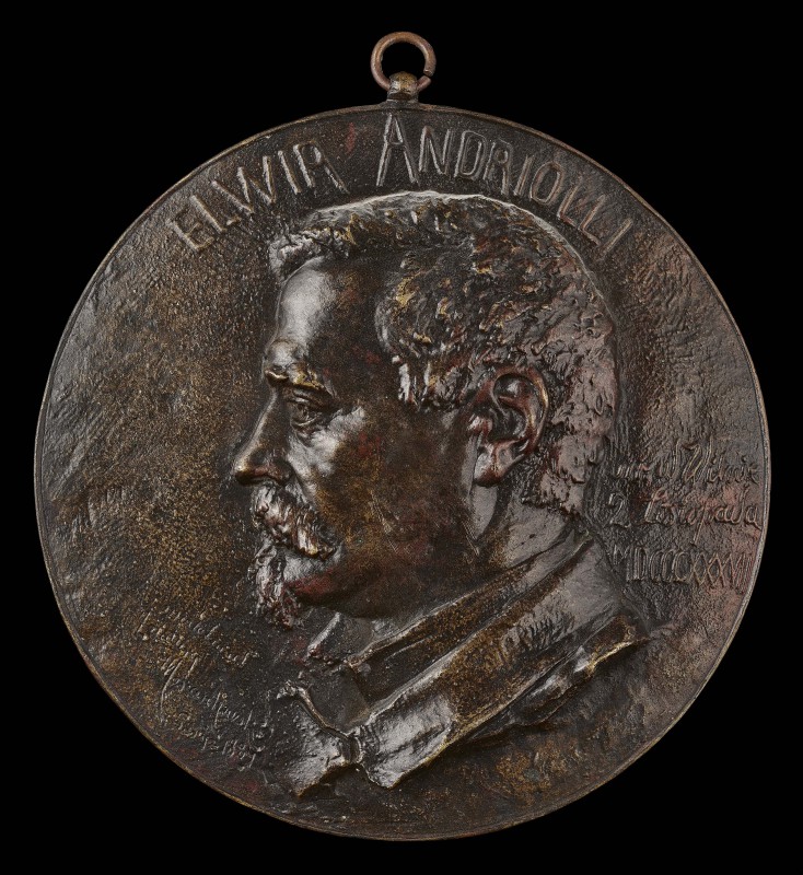 Medalion z portretem Michała Elwira Andriolliego