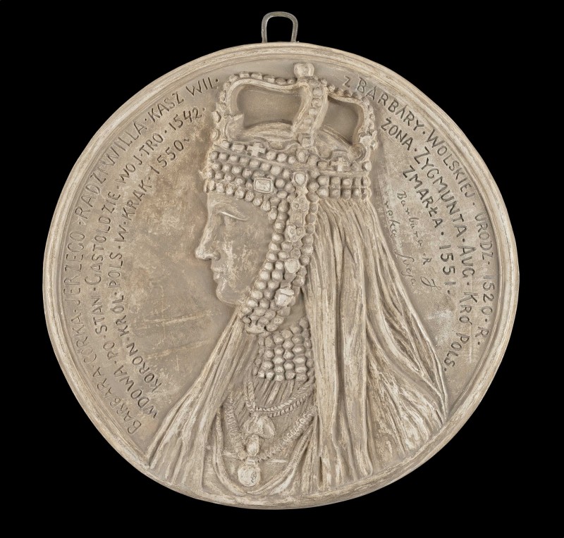 Medalion z portretem Barbary Radziwiłłówny