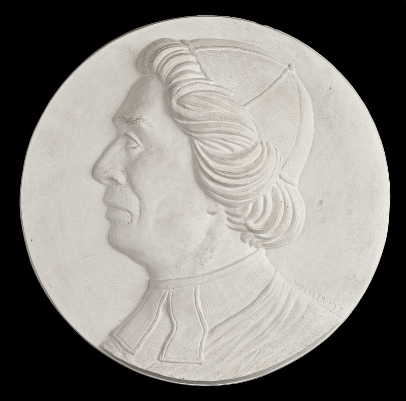 Medalion z portretem prymasa Jana Pawła Woronicza