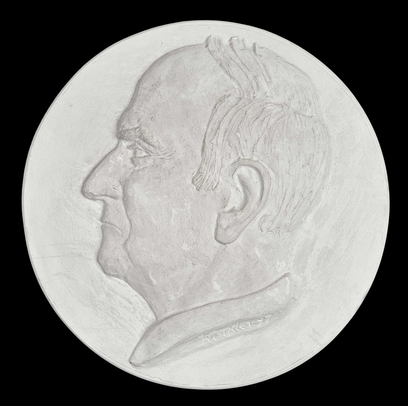 Medalion z portretem Tadeusza Bogdalika - rzeźbiarza
