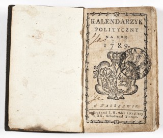 Kalendarzyk polityczny na rok 1789 - 2