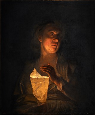 Kobieta ze świecą - 1
