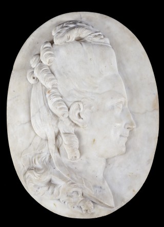 Medalion z portretem kobiety - 1