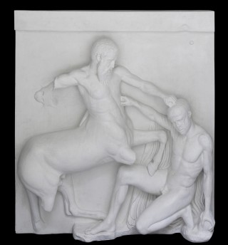 kopia rzeźby antycznej, Fidiasz, 1. poł. V w. p.n.e.; odlew gipsowy z XIX w.