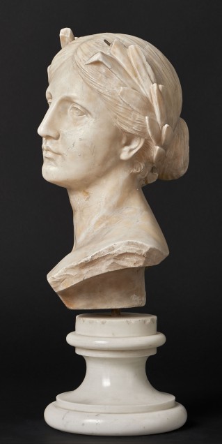 Bust of a Woman with Laurel Wreath - 2