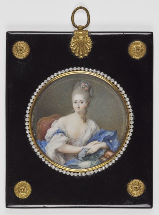 Miniaturowy portret Magdaleny Agnieszki z Lubomirskich
Sapieżyny (1739–1780) - 1