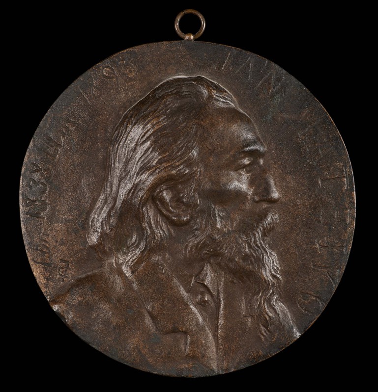 Medalion z portretem Jana Matejki