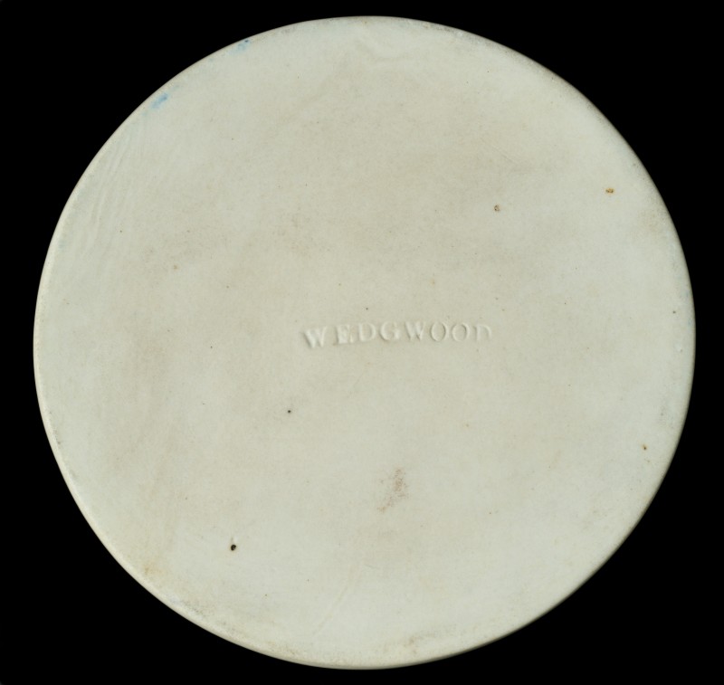 Medallion plaque with a profile of Stanisław August