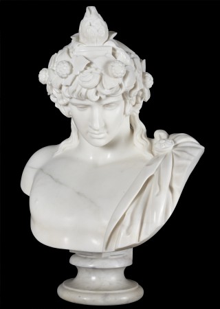 Bust of Antinousa (Dionizosa-Ozyrysa) - 1
