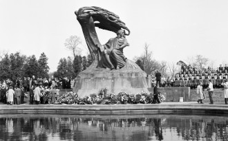 Pomnik Fryderyka Chopina.