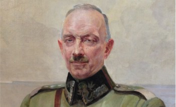 Portret gen. Stanisława Szeptyckiego w mundurze.