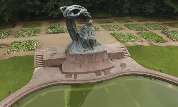 Pomnik Fryderyka Chopina.