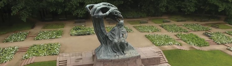 Pomnik Fryderyka Chopina.